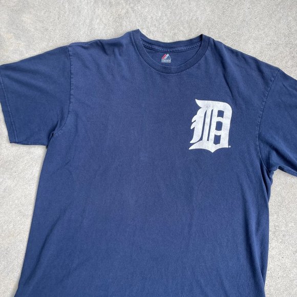 Detroit Tigers Baseball Scherzer T shirt Majestic - Size XL - Picture 2 of 7